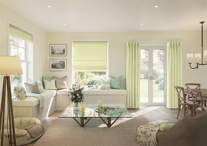 Ascot, Tusk - Motorised Roman Blind - Image 8